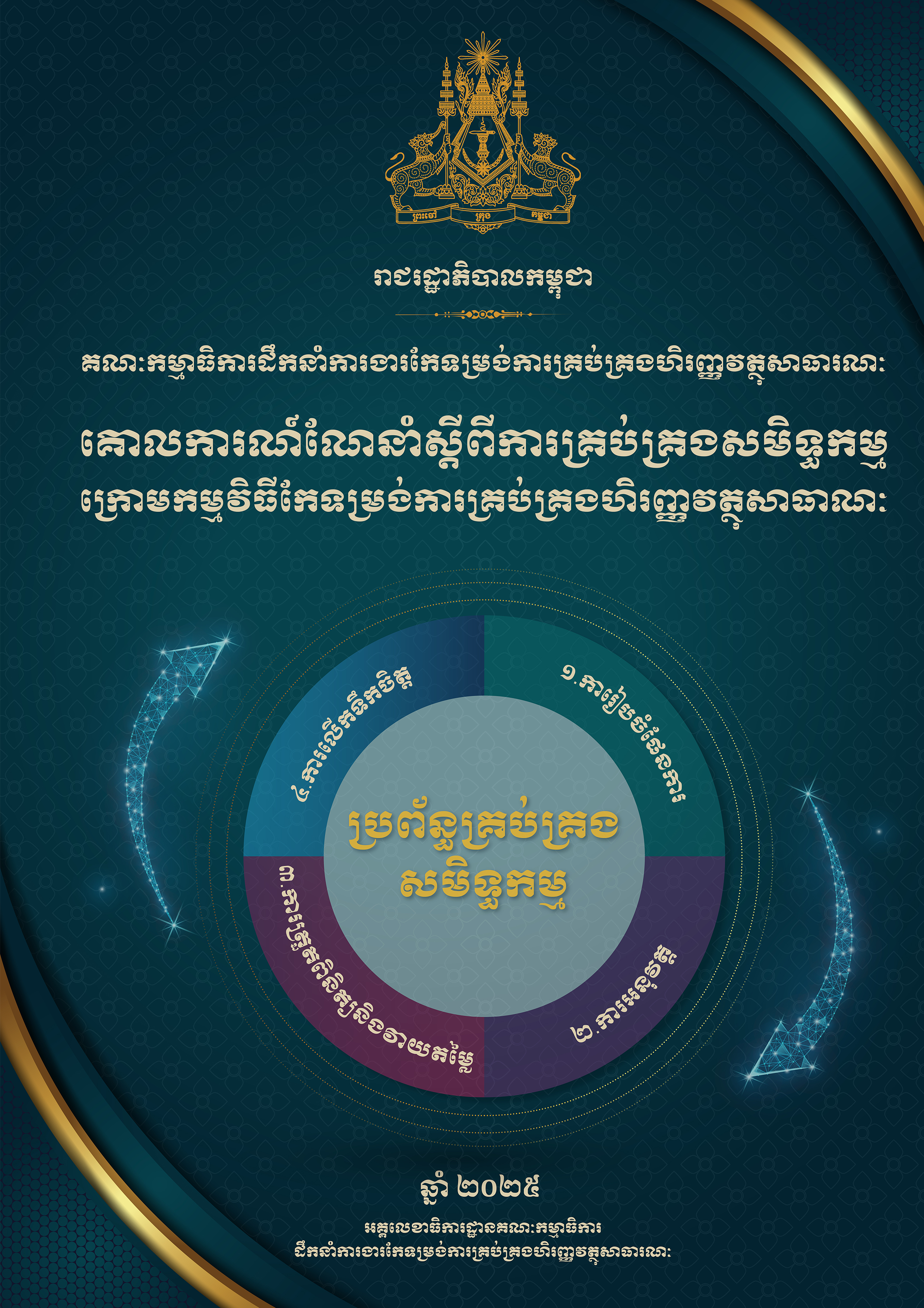 សៀវភៅគោលការណ៍ណែនាំស្ដីពីការគ្រប់គ្រងសមិទ្ធកម្ម